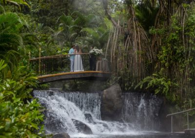 wedding at Hotel Tabacon