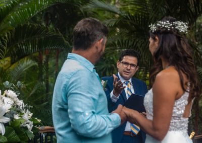 Hotel Tabacon wedding officiant